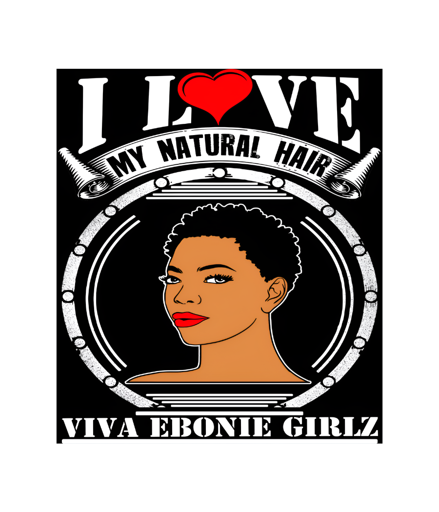Eco Tote Bag I love my natural hair - VivaSistah