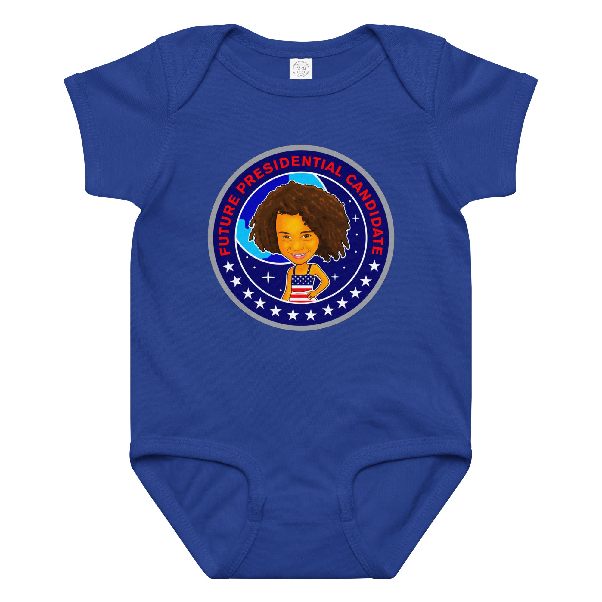 Baby jersey bodysuit Future Presidential Candidate - VivaSistah