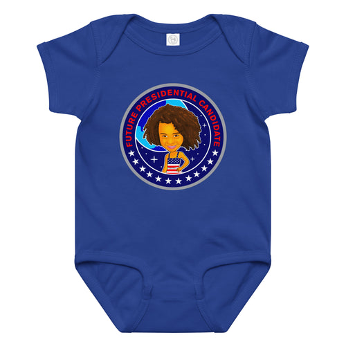 Baby jersey bodysuit Future Presidential Candidate - VivaSistah