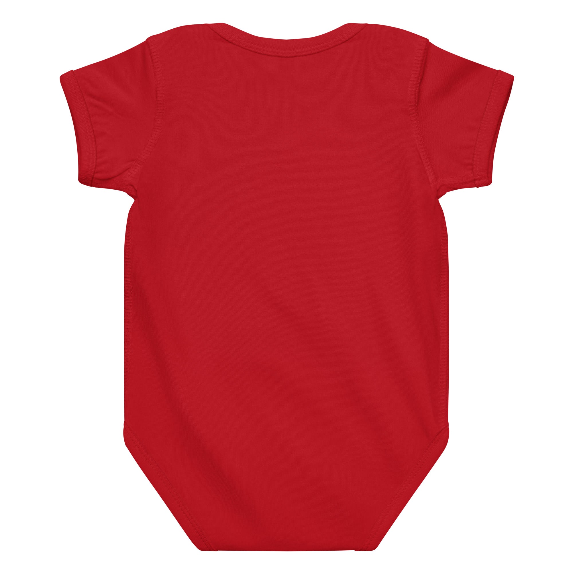 Baby jersey bodysuit Super Sistah Flying red - VivaSistah