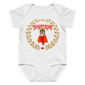 Baby jersey bodysuit Super Sistah Crown - VivaSistah