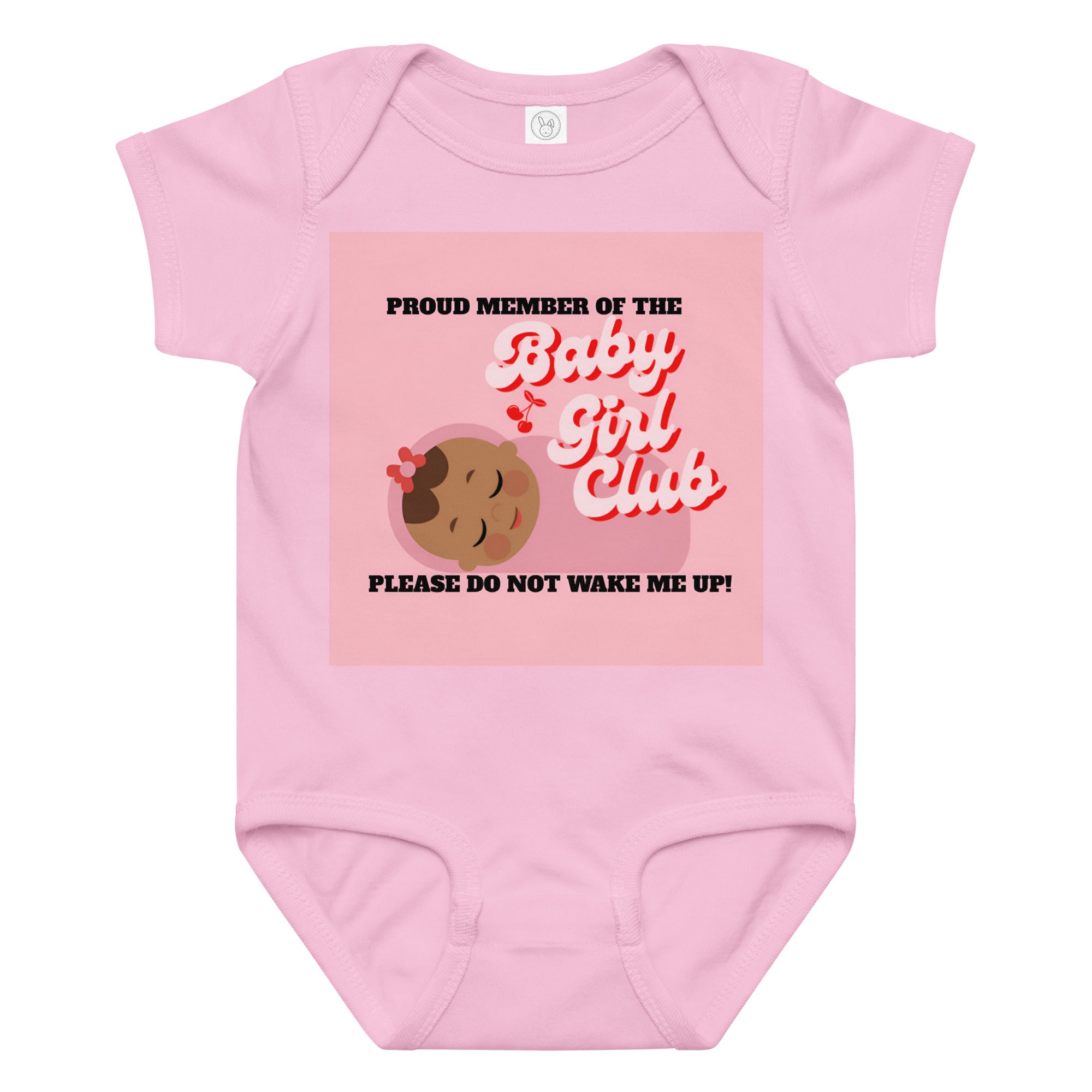 Baby jersey bodysuit Baby Girl Club - VivaSistah