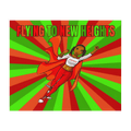 Mouse pad Super Sistah Flying green - VivaSistah