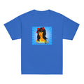 Youth classic tee Chantay Blue Burst - VivaSistah