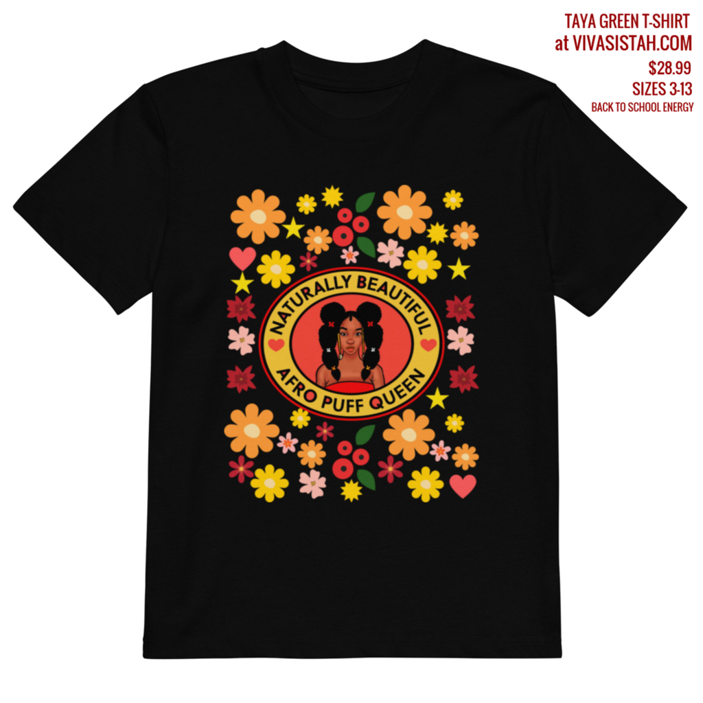Kids & Big Kids - Organic cotton t-shirt medium fit - Taya AFQ
