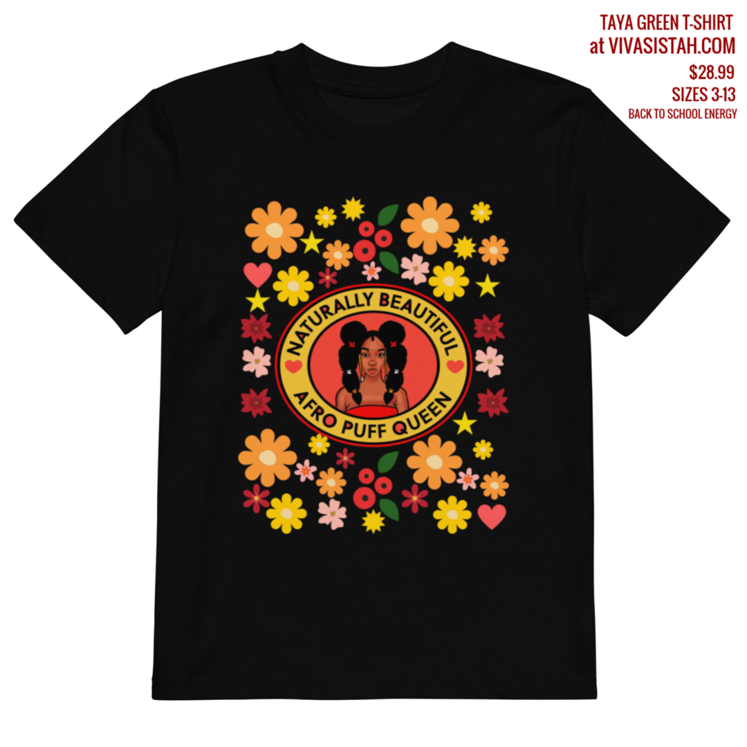 Kids & Big Kids - Organic cotton t-shirt medium fit - Taya AFQ