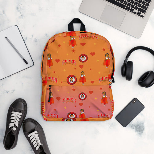 Backpack —  Super Sistah hearts logo