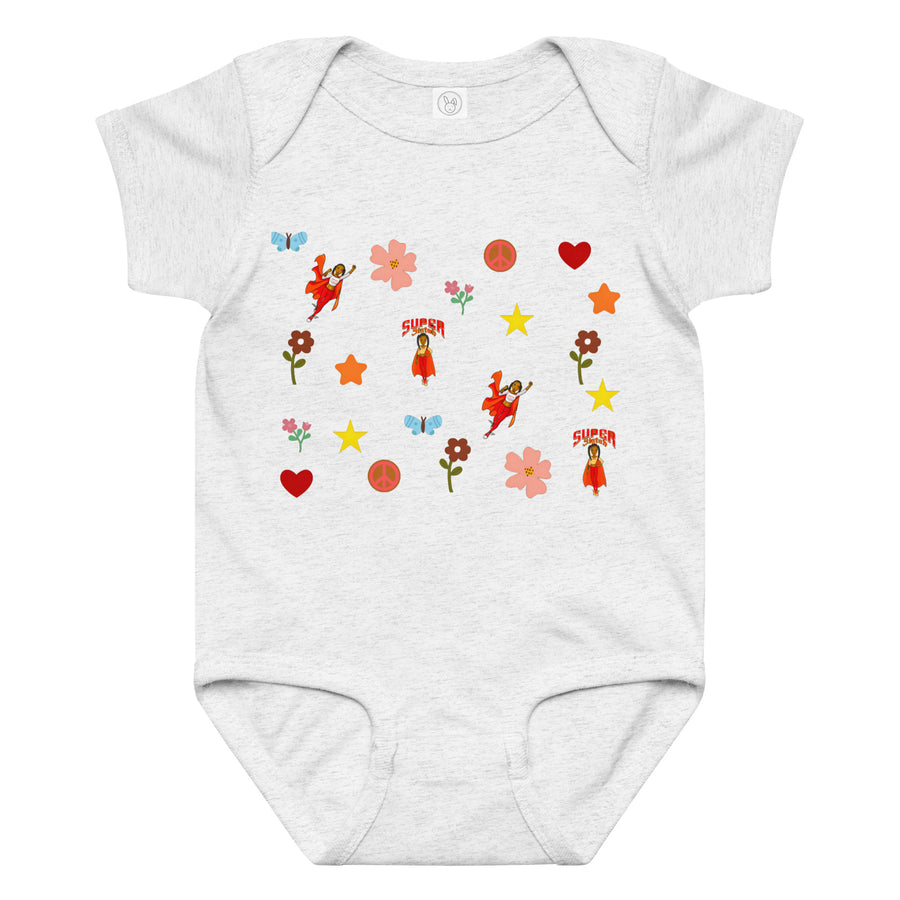 Infants & Toddlers - ringspun cotton regular fit jersey bodysuit - All over print