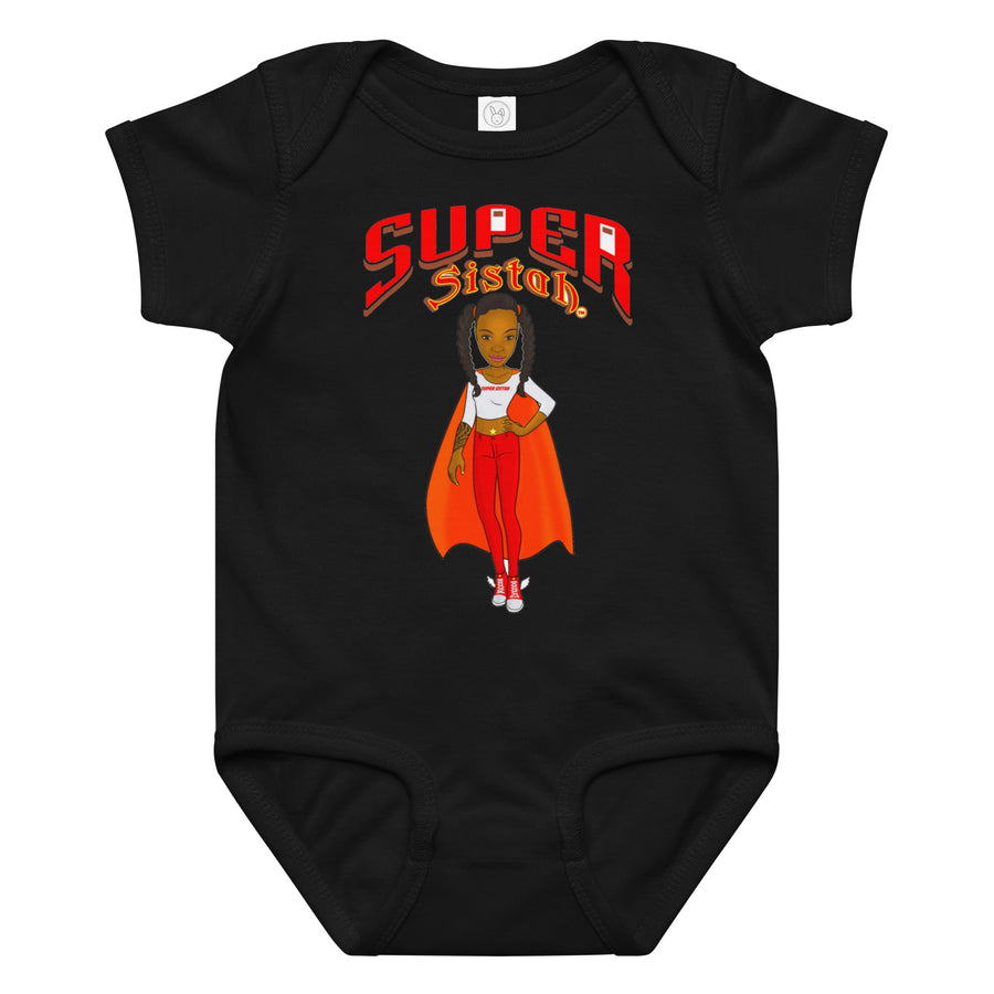 Infants & Toddlers - ringspun cotton regular fit jersey bodysuit - Super Sistah