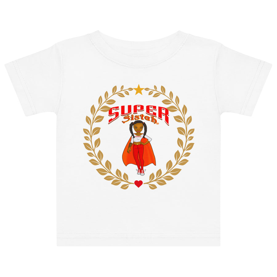 Infant & Toddler Clothing — cotton regular fit t-shirt — Super Sistah Gold