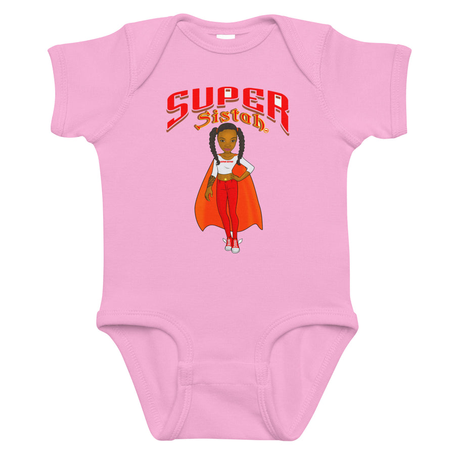 Infant & Toddlers Clothing — ringspun cotton bodysuit — Super Sistah Circa