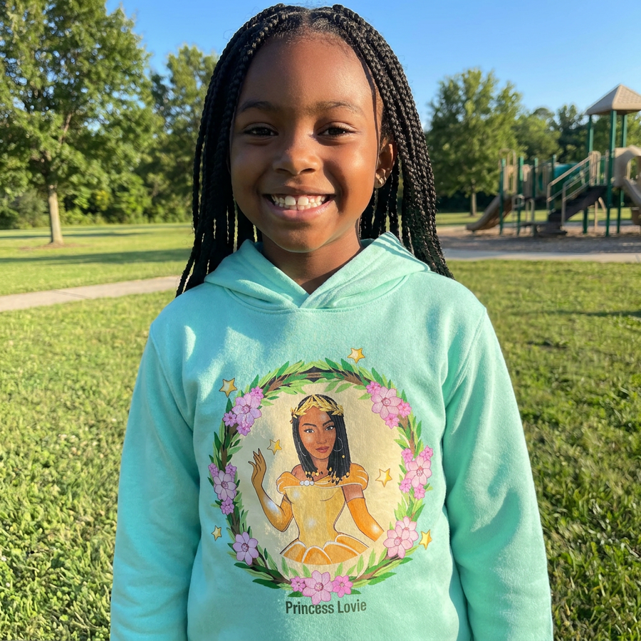 Teen Clothing — Garment-Dyed Heavyweight T-Shirt - Princess Lovie