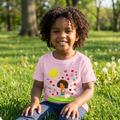 Infant & Toddler Clothing —  cotton jersey relaxed fit short sleeve t-shirt — Secoiya sun
