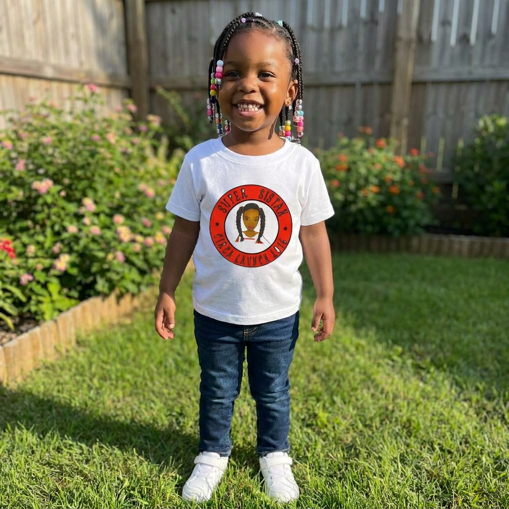 Infant & Toddler Clothing — cotton regular fit T-shirt — Super Sistah Circa