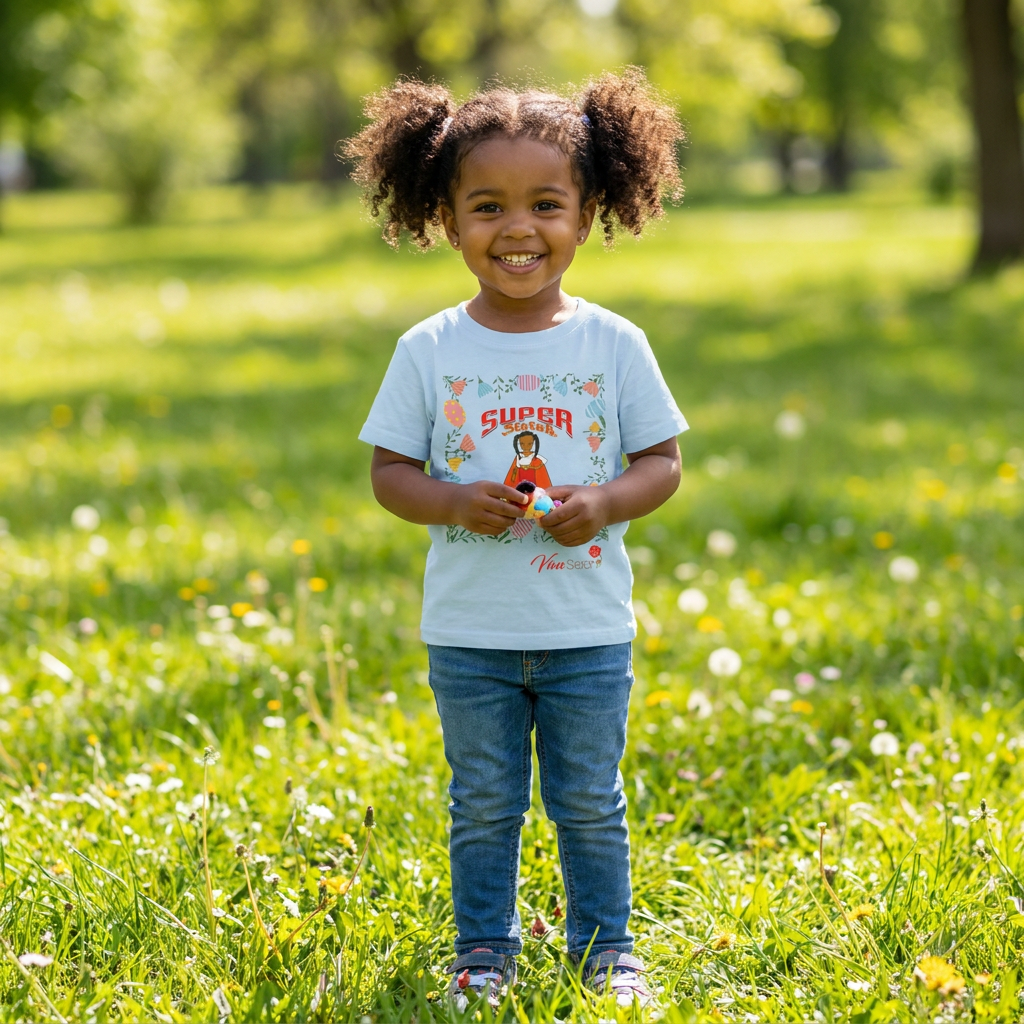 Infant & Toddlers Easter Baby - Super Sistah Jersey tee