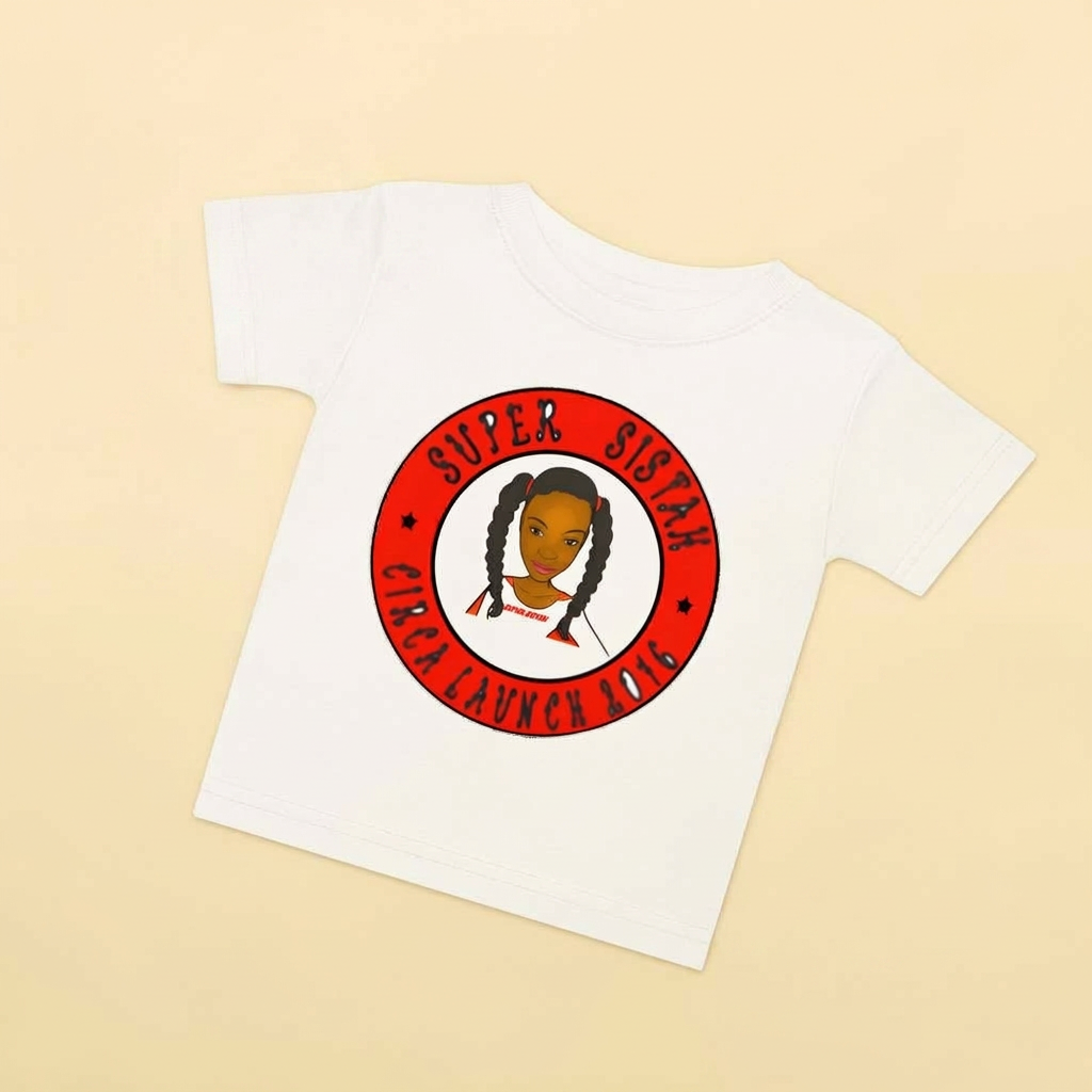 Infant & Toddler Clothing — cotton regular fit T-shirt — Super Sistah Circa