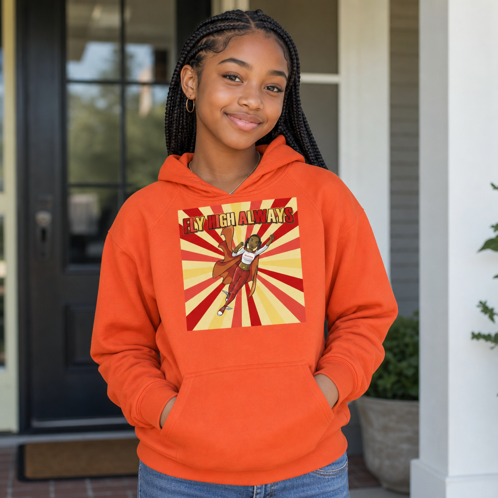 Kids & Big Kids Clothing — eco hoodie raglan sleeves  — Super Sistah FNH