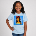Teen Clothing — Garment-Dyed Heavyweight cotton t-shirt — Chantay Blue Burst