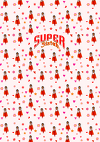 Backpack Super Sistah tiny