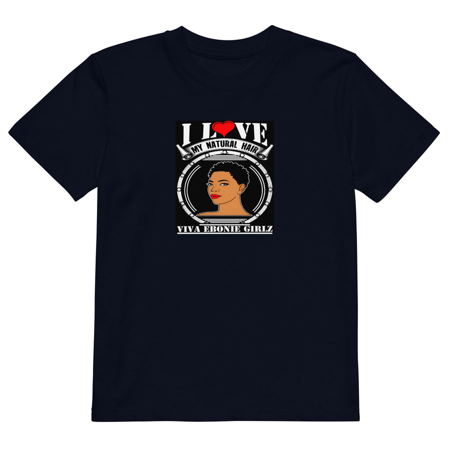 Kids & Big Kids - Organic cotton medium kit t-shirt - Afrika I love My Natural Hair