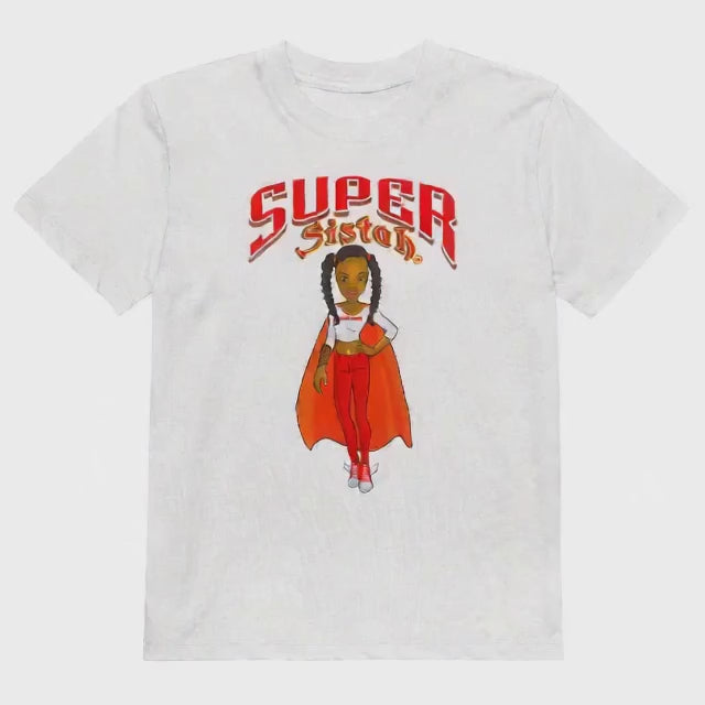 Kids & Big Kids - Organic cotton kids t-shirt - Super Sistah