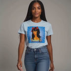 Teen Clothing — Garment-Dyed Heavyweight cotton t-shirt — Chantay Blue Burst