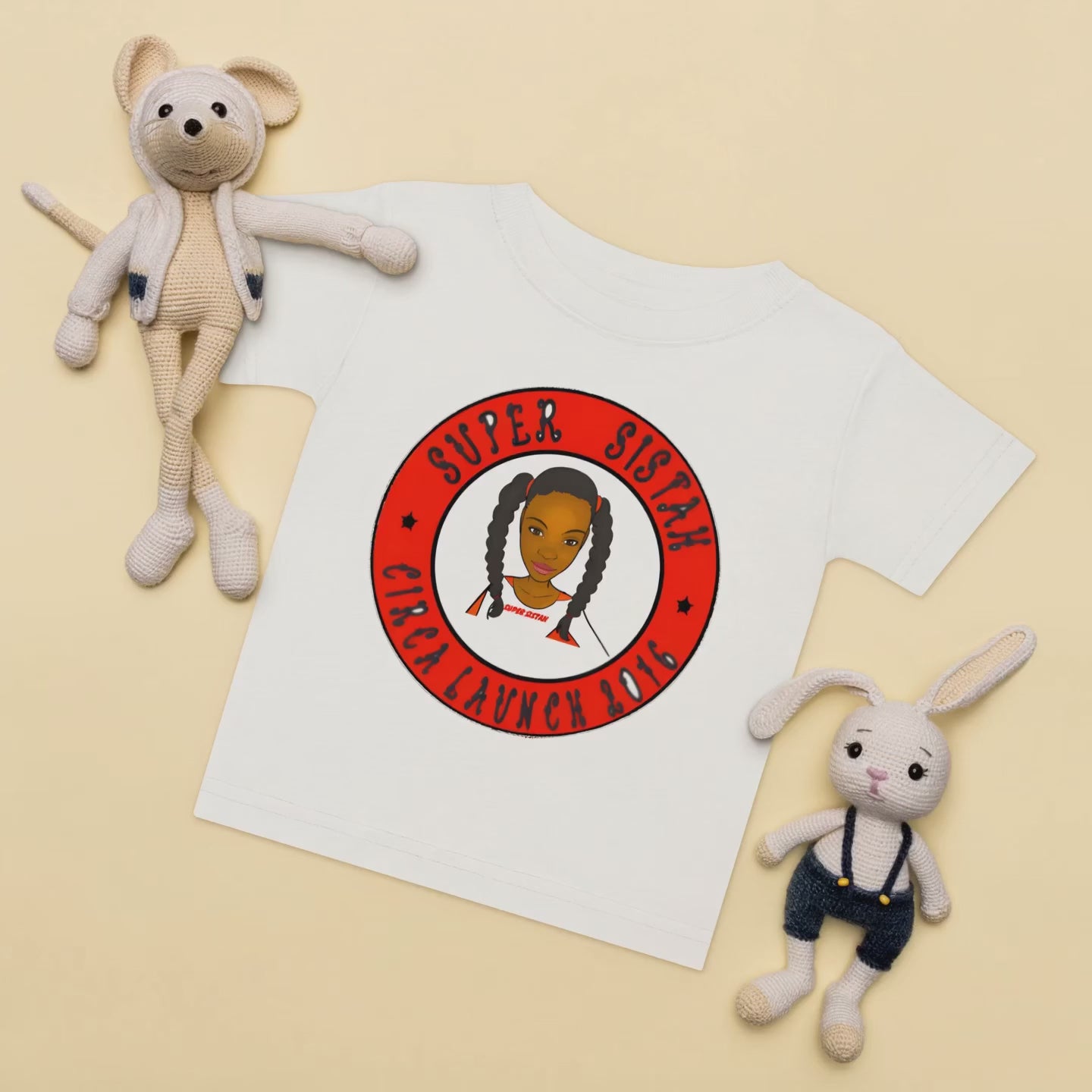 Infant & Toddler Clothing — cotton regular fit T-shirt — Super Sistah Circa