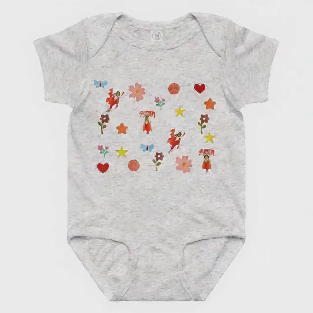Infants & Toddlers - ringspun cotton regular fit jersey bodysuit - All over print