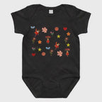 Infant & Toddlers Clothing - cotton jersey bodysuit - Super Sistah AOP
