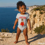 Infant & Toddlers - Baby jersey ringspun cotton bodysuit - Super Sistah