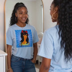 Teen Clothing — Garment-Dyed Heavyweight cotton t-shirt — Chantay Blue Burst