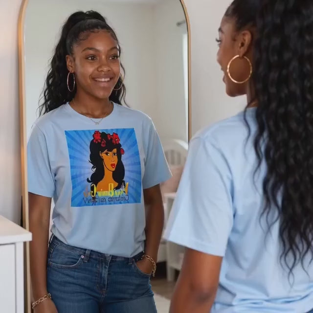 Teen Clothing — Garment-Dyed Heavyweight cotton t-shirt — Chantay Blue Burst