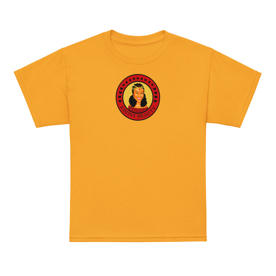 Kids & Big Kids - cotton & polyester classic fit ribbed collar - Lisa Ebony Beauty
